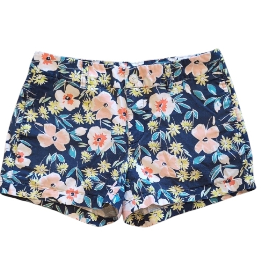 Gap Women’s Floral Stretch Shorts Size 6